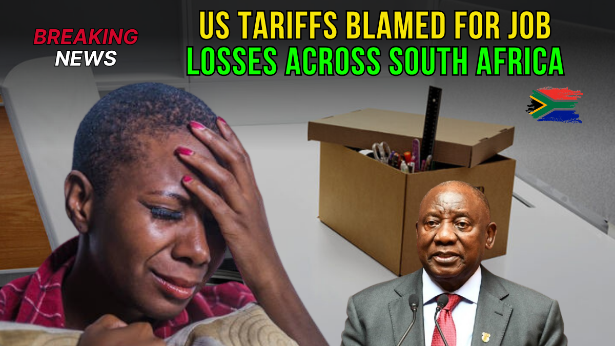 South Africa Confronts Job Loss Crisis After 30% US Tariff in August 2025